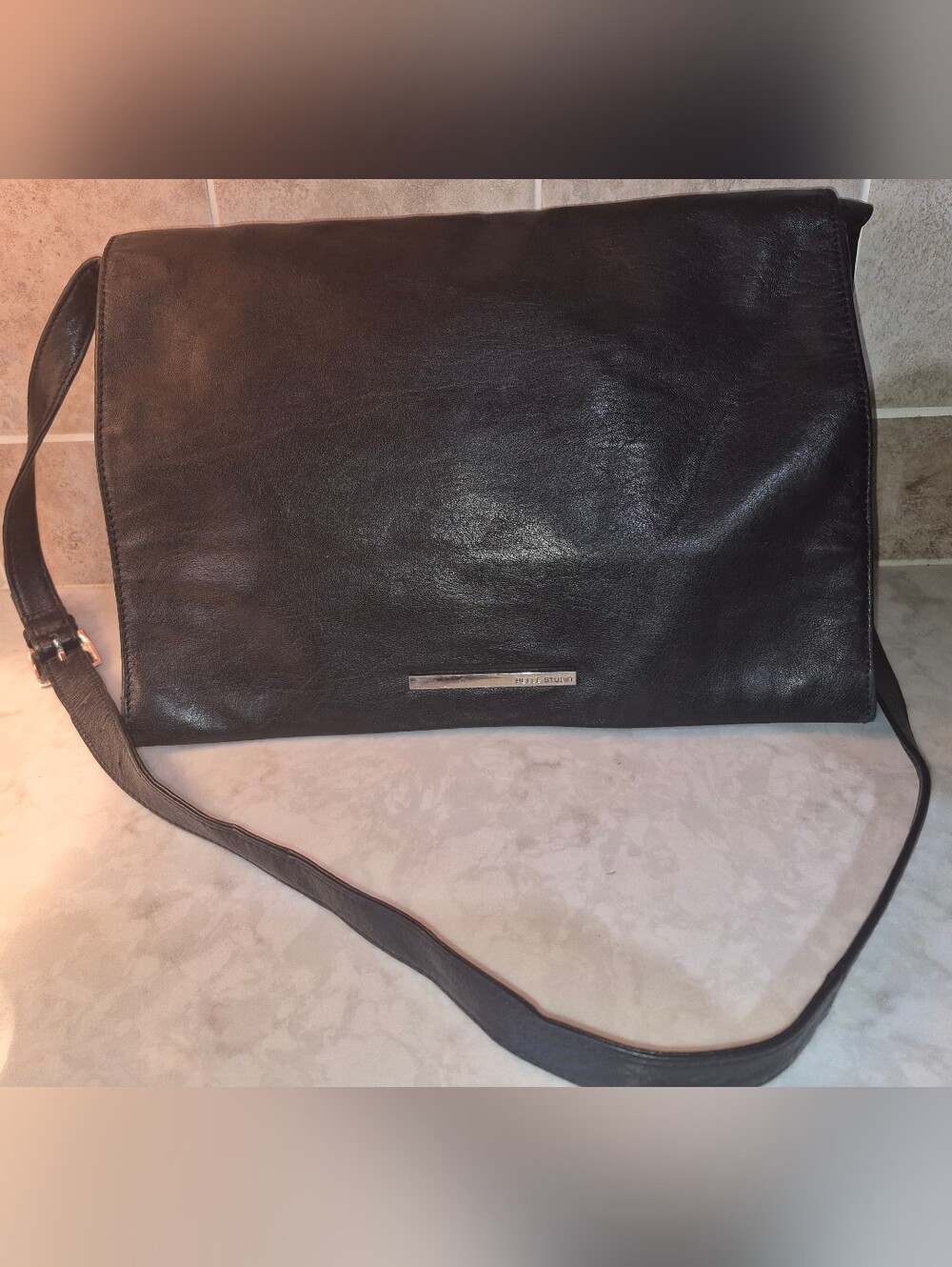 Wilson's Leather Pelle Studio Messenger Bag, Shoulder Bag